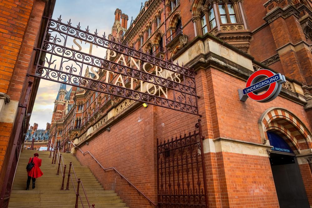 St Pancras station